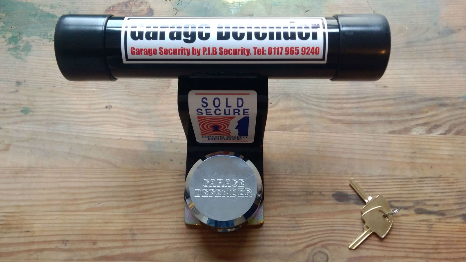 First impressions: PJB ‘Garage Defender Master’ and padlock, £63.00